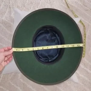 Olive Fedora Arryles Hat Olive green Arryles Hat | eBay main image 3